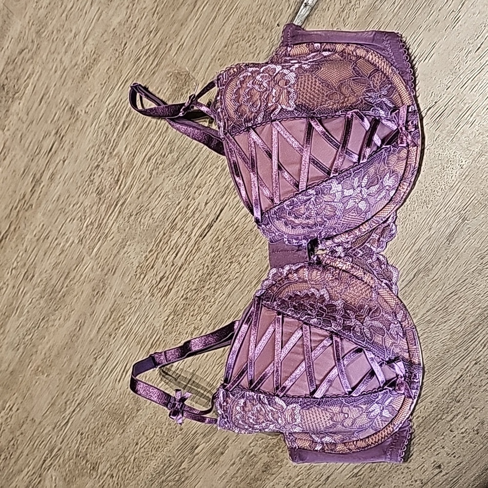Adore Me Bra Purple Enny Contour Balconette Bra 36DD